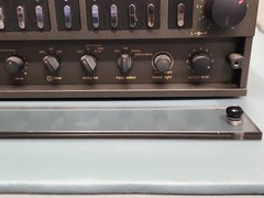 Technics RA-M95 cassette deck RP-9690 BOTH WORK LAZY DOOR OPEN. READ DESCRIPTIO