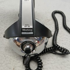 Vtg Winthrop HP-90 Stereo Headphones DJ Equipment for Live Performances Japan