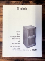 McIntosh MA6100 MX113 C26 C28 MC2505 19pg Dealer Brochure *Original*