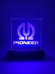 Pioneer SPEC-4 Stereo Power Amplifier Vintage LED Sign