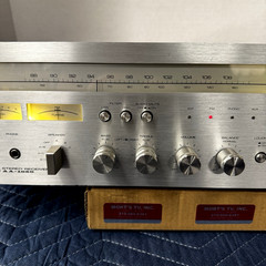 AKAI AA-1050 VINTAGE AM/FM STEREO RECEIVER – SERVICED – CLEANED – TESTED