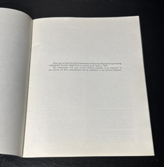 1976 FCC Rules & Regs Amateur Radio Service Citizens Radio Disaster Comm Vintage