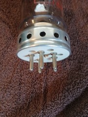 One (1) PRE OWNED EIMAC 4-125A POWER VACUUM TUBE