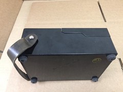 Vintage General Electric GE DP-9 0.05/0.5/5A DC Amperes Meter 8DP9ACA3