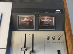 Vintage Teac 250 Stereo Cassette Deck Recorder For Parts or Repair Not Working