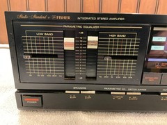 Vintage Fisher CA-276 Integrated Stereo Amplifier Parametric EQ Tested Japan 700