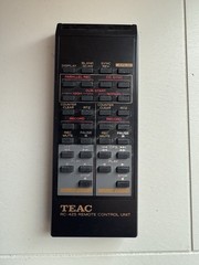 Vintage TEAC W-6000R Cassette Deck Remote Included