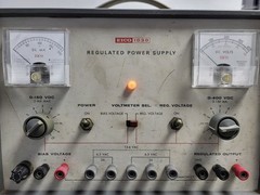 Vintage 1960s Eico 1030 Regulated Power Supply Tube (Powers On)