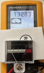 TANDBERG TD20A VU METERS – PAIR, MINT CONDITION.