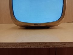 Rare Vintage Portable RCA Victor Deluxe TV 14-PD-8054 Television Art Deco Works!