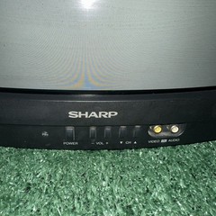 SHARP 13″ CRT TV Retro Gaming Color Television Model 13L-M100B No Remote Working