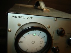 lectrotech model v-7 service grade instrument for servicing 3-gun CRT color tv’s