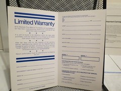 Vintage 1970’s BIC 1000 Turntable Owner’s Manual, Warranty Card & More – Nice