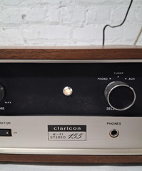 Claricon 153 1970’s Integrated Receiver Solid State Woodgrn Orig Box/Manual