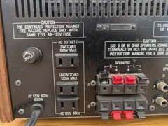 Realistic STA-2100D AM/FM Stereo Receiver Wood FOR REPAIR or RESTORATION