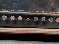 Heathkit AR-2020 Quadraphonic Stereo Receiver Amplifier w AM/FM Tuner 15 Watts