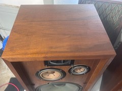 Pioneer CS-77A Speakers Vintage 4-Way Floor Standing Walnut (NICE)