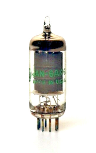 1x Type 6AK6 NOS/NOS Testing or Near NOS Testing Vacuum Tube