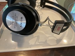 Vintage Sony DR-5A Stereo Headphones Over Ear Headset Adjustable Made in Japan