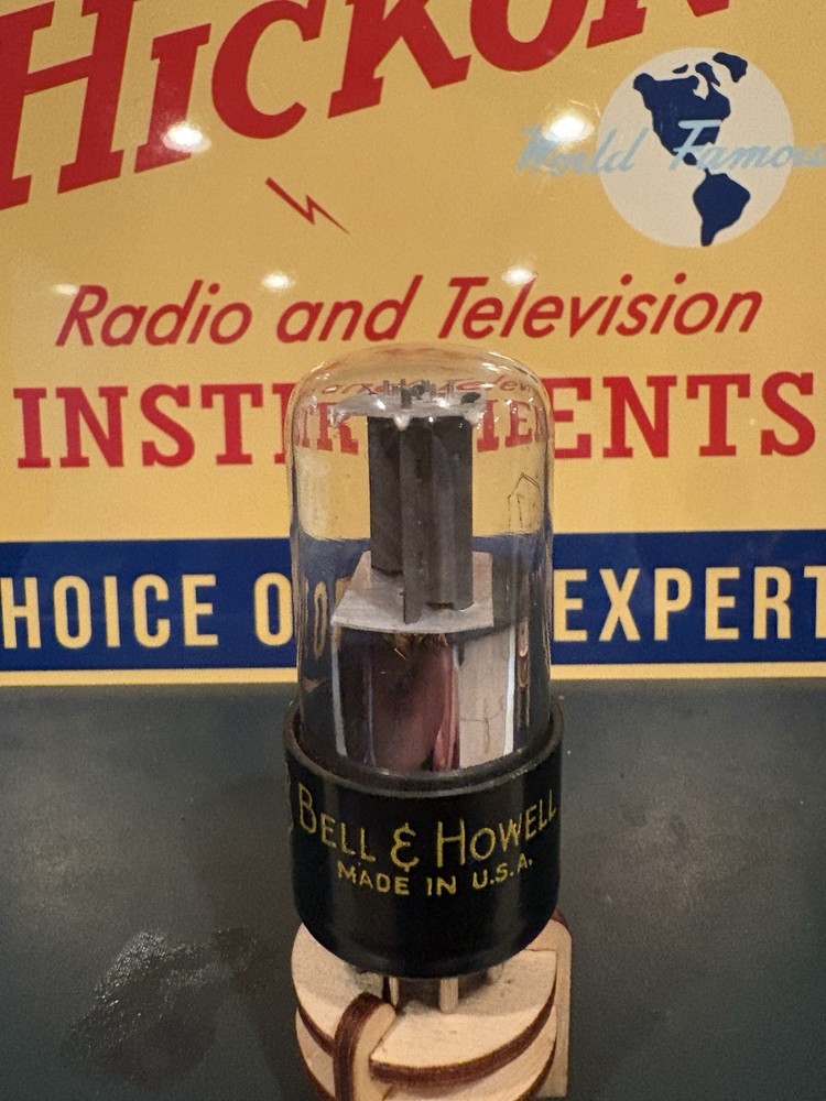 Bell & Howell Sylvania 6SL7GT Grey Plate Vacuum Tube TV7 & Maxi Test NOS I