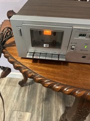 Vintage Akai CS-M01A Cassette Deck Belt Driven Dolby (Tape Counter 👍) TESTED