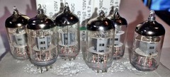 6 Pieces 6J1P 6Ж1Π (6AK5 EF95 5654) NOS Russia Tubes