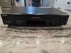 Sony SLV-N71 VCR 4 Head Hi-Fi Stereo VHS Player Recorder w/Remote Tested Works