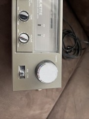 Vintage Juliette AM/FM Electronic Clock Radio Alarm Tested Works Model MC-3030