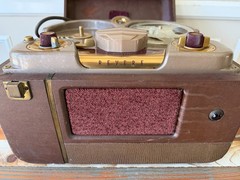 Vintage Revere Tape Recorder Reel to Reel Tape Player Model T-100 (See video)