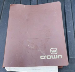 Crown PSA-2 -2X 2X -2DX DC300 D75, Straight Line 2, Amplifier Service Manuals