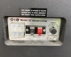 Vintage BIC Model 22 Speaker-Made In USA