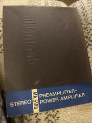 Macintosh Ma5100 Stereo Preamplifier General Description Manual