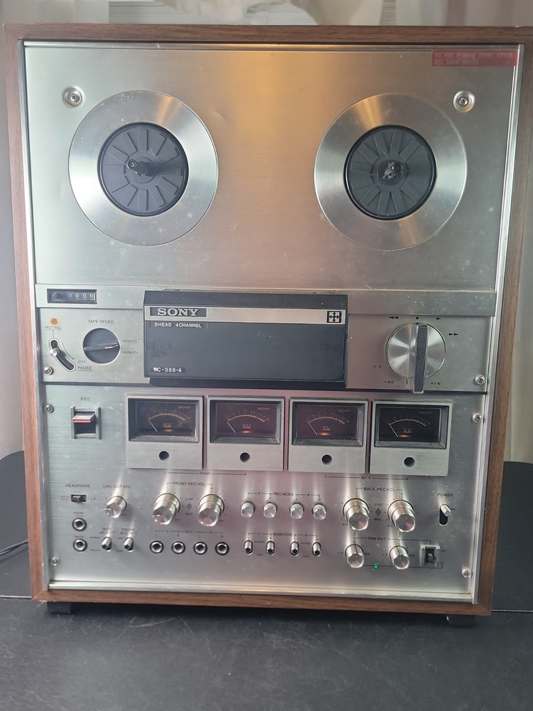 Sony 3 Head TC-388-4 Reel Tape Recorder 4 Track Recorder
