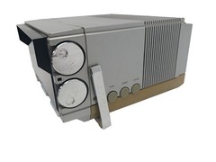Vintage Emerson VR36 5 in Black & White TV television with AM/FM Radio – WORKS