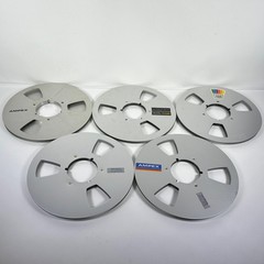 (Lot of 10) Ampex Metal Tape Reel 10.5″ x 1/4″ Take Up
