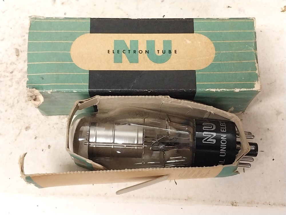 Nice New Unused National Union 0D3 Regulator / Old Vintage Ham Radio Tube Power