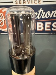 Tung-Sol 5Y3GT VACUUM TUBE BLACK PLATE D Bottom Getter ANOS TV7 TESTED🅾️