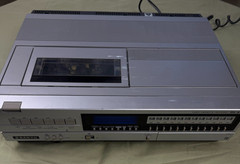 Sanyo VCR 4400 Betamax VideoCassette Recorder Vintage Betacord Beta Power Tested