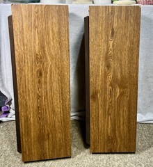 Vintage Sharp Floor Speakers Pair CP-6600 Tested Working