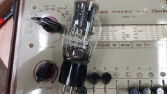 Matched Pair 2A3 Power Vacuum Tube Tested Strong