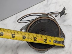 Vintage Speaker w Output Transformer 12-890291-1 767845 Tube Radio