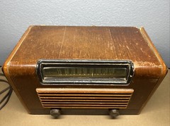 Vintage 1942 GE Universal Receiver LCP 508, USA MADE, Tested, RARE, WW2 Radio