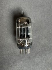 GE JG-5814A triode tube aka 5814A, an industrial 12AU7A tests strong