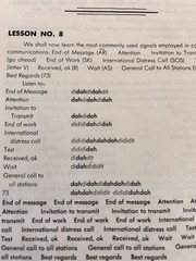 Learning The International Morse Code 1969 Archer booklet