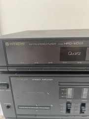 HITACHI HRD-MD03 HiFi SYSTEM Amplifier Cassette Player