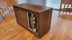 Vintage SONY TFM 9450W 11 Transistors 2 Band Radio Powers On – READ DESCRIPTION
