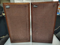 OHM Electrodynamic Model E speakers, one pair