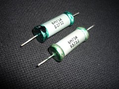 2pcs. 6.75MOhm ±0.05% MPX / МРХ High precision Resistor USSR SILVER-PLATED PINS