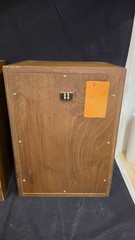 Vintage 1980 Klipsch Heresy Empty Cabinets HBR Factory Birch Veneer No Drivers