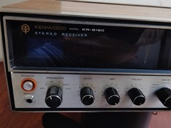 🔥Kenwood KR-6160 Vintage Stereo Receiver – BEAUTIFUL CABINET Nice Sound